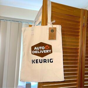 Keurig Logoed Eco Friendly Cotton Tote Bag